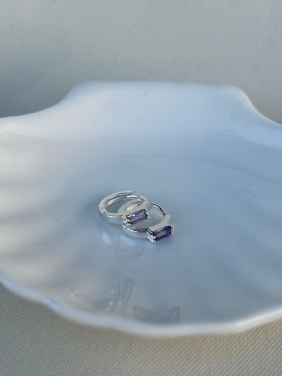 Aros Piedra violeta