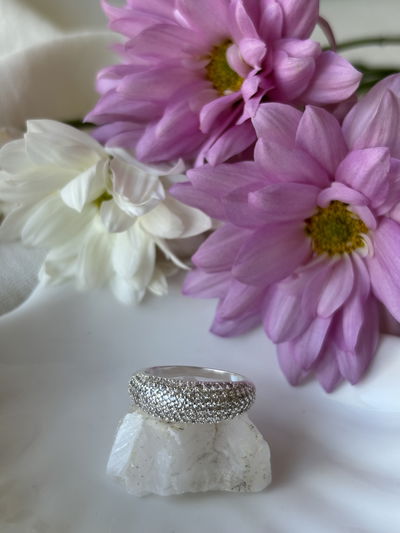 Anillo Bombe Piedras