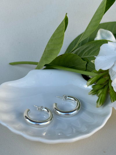 Semi argollas chunky 