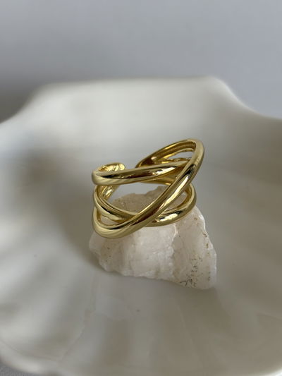 Anillo Entrelazado 