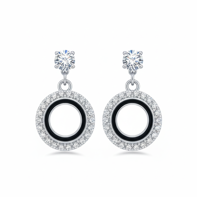 Aros Redondos Strass