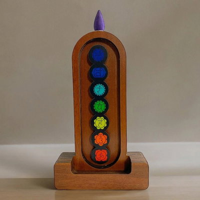 CASCADA DE HUMO 7 CHAKRAS - 20 cm
