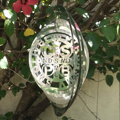 WINDSPINNER MEDALLA DE SAN BENITO - 20 cm