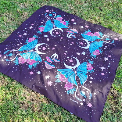 MANTA/LONA NOCHE MÁGICA - Cuadrada 1,40 m x 1,40 m