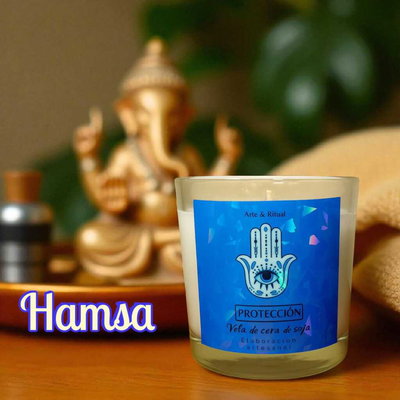 VELA DE SOJA ARTESANAL - Arte & Ritual