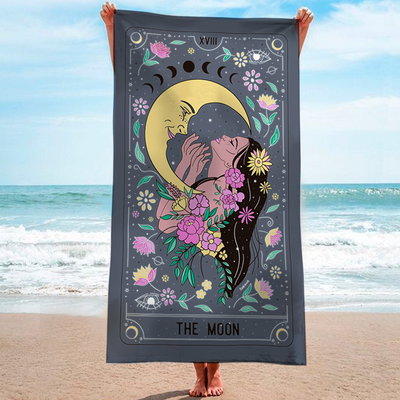 MANTA/LONA THE MOON - Rectangular 1,40 m x 80 cm