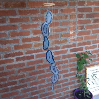 LLAMADOR DE ÁNGELES MEDIANO - Ágatas azul