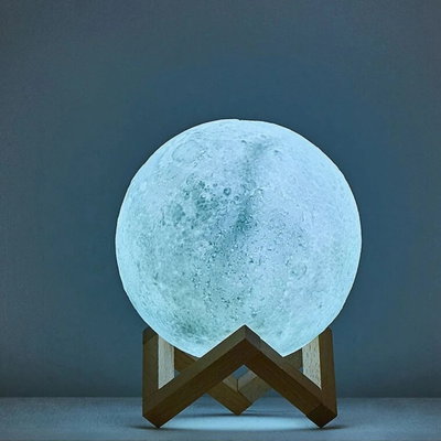 LÁMPARA LED LUNA - Con control remoto