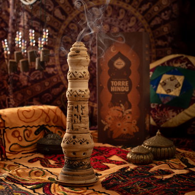 PORTA SAHUMERIOS TORRE HINDÚ