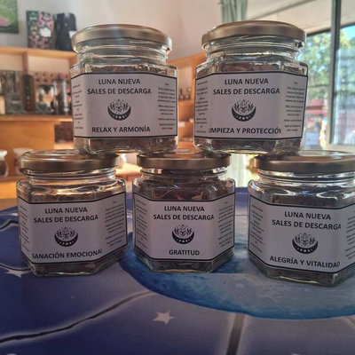 SALES DE DESCARGA LUNA NUEVA - Frasco 150 gramos