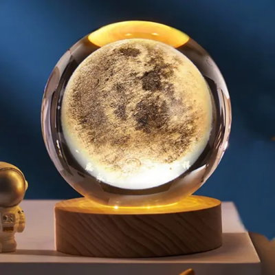 ESFERA LED LUNA - 8 cm