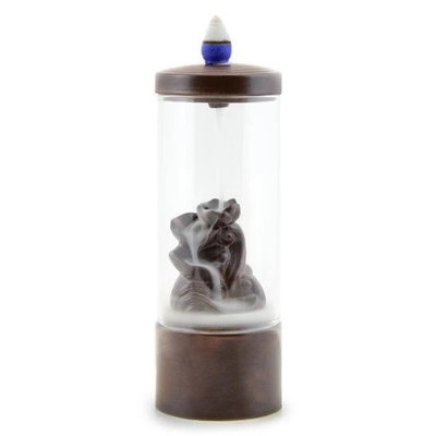 LLUVIA DE HUMO CRISTAL - 17 cm