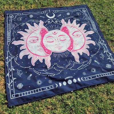 MANTA/LONA LUZ DE LUNA - Cuadrada 1,40 m x 1,40 m