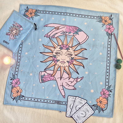 PAÑO THE SUN + BOLSA - 70 cm x 70 cm