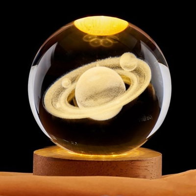 ESFERA LED SATURNO - 8 cm
