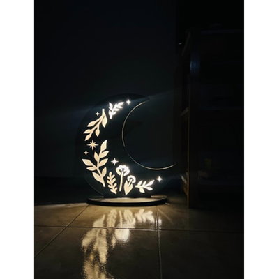 LÁMPARA LED DE PIE LUNA - 60 cm