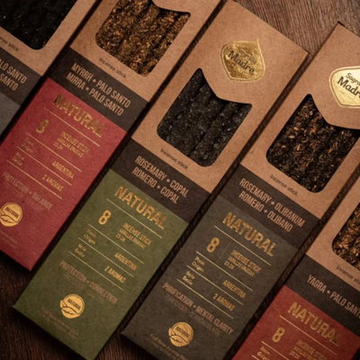 SAHUMERIOS DOS AROMAS NATURALES - Sagrada Madre