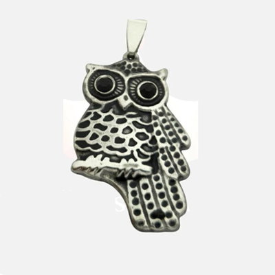 DIJE BÚHO - Acero quirúrgico