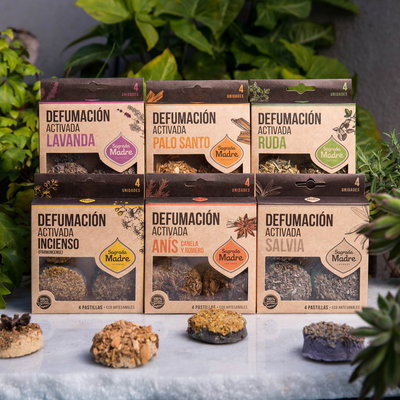 PASTILLAS DEFUMACIÓN ACTIVADA - Sagrada Madre