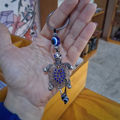 LLAVERO OJO TURCO TORTUGA