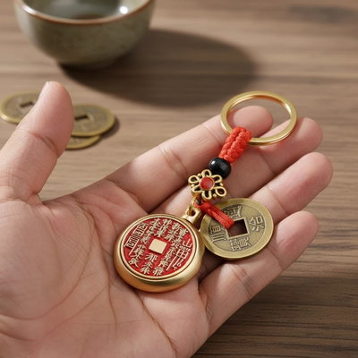 LLAVERO MONEDA CHINA