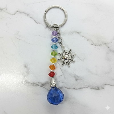 LLAVERO 7 CHAKRAS CON SOL
