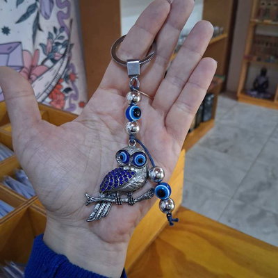 LLAVERO OJO TURCO BÚHO