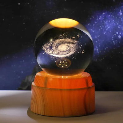 ESFERA LED GIRATORIA GALAXIA - 6 cm