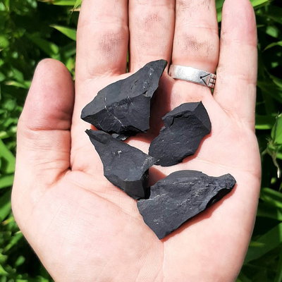 SHUNGITA 45% CARBÓN - En bruto