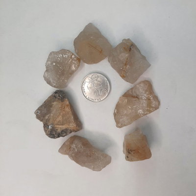 CUARZO RUTILADO - En bruto