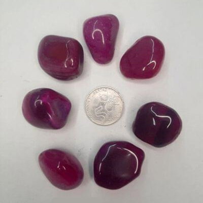 ÁGATA FUCSIA - Rolado