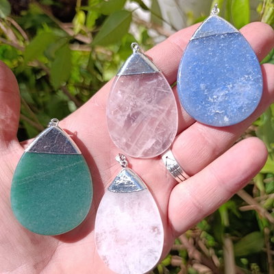 DIJE GOTA CHAPA - Con baño de plata