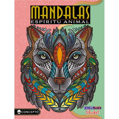 ESPÍRITU ANIMAL - Colorearte Pocket
