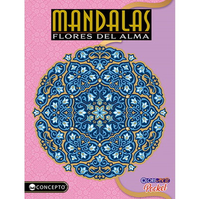 FLORES DEL ALMA - Colorearte Pocket