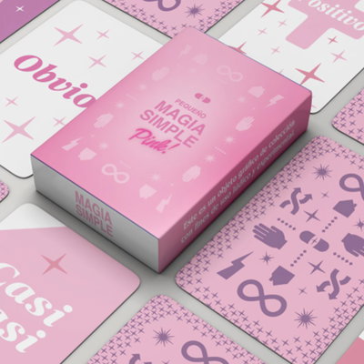 ORÁCULO PEQUEÑO MAGIA SIMPLE PINK - Cápsula Dorada