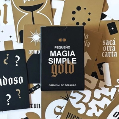 ORÁCULO PEQUEÑO MAGIA SIMPLE GOLD - Cápsula Dorada