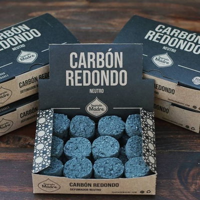 PASTILLAS DE CARBÓN NEUTRO X 24 - Sagrada Madre