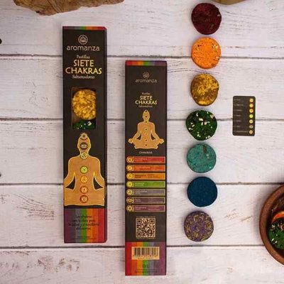 PASTILLAS 7 CHAKRAS - Aromanza