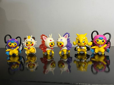 POKEMONES MARIPOSAS (SET) 8CM