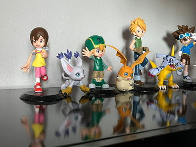 DIGIMON FIGURAS (SET) 16CM APROX