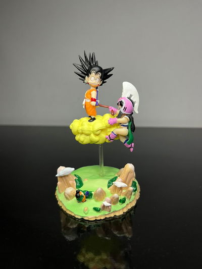 GOKU Y MILK MINI DIORAMA (DRAGON BALL) 11CM