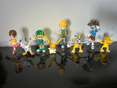 DIGIMON FIGURAS (SET) 16CM APROX
