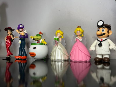 FAMILIA MARIO BROS (SET) 16CM