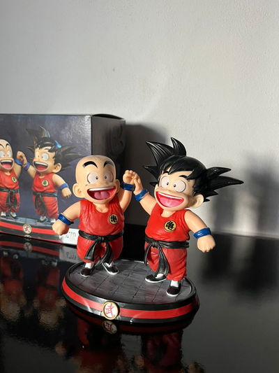 GOKU Y KRILIN FELICES (DRAGON BALL) 16CM