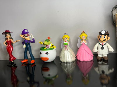 FAMILIA MARIO BROS (SET) 16CM 