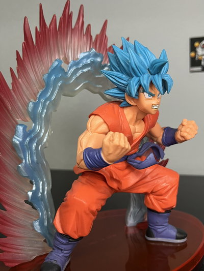 GOKU BLUE KAIOKEN X20 (DRAGON BALL) 23CM