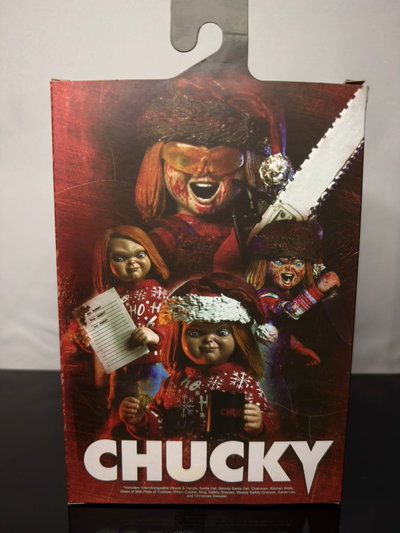 Chucky Edición Navidad (13CM) Figura Articulada NECA - Girutoys