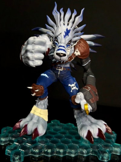 WereGarurumon (20CM) Figura Digimon - Girutoys 
