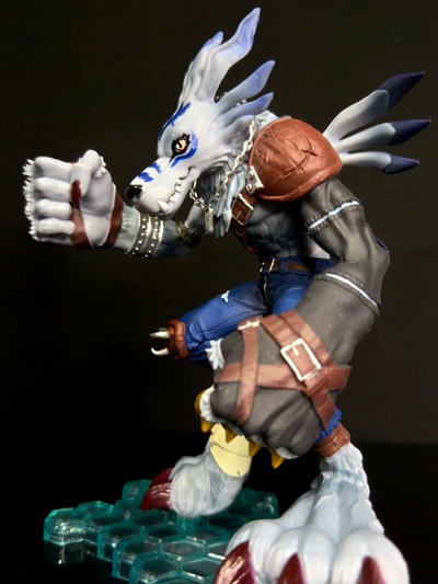 WereGarurumon (20CM) Figura Digimon - Girutoys 