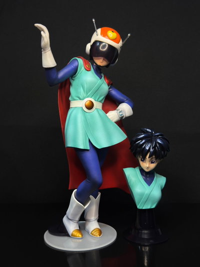 Videl Gran Saiyaman Enorme (29CM) Figura Dragon Ball - Girutoys